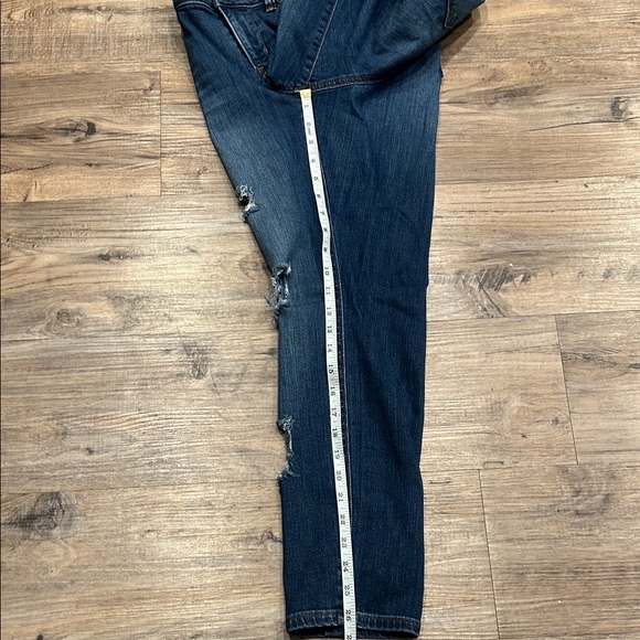 LOFT Distressed Blue Jeans - Picture 7 of 8